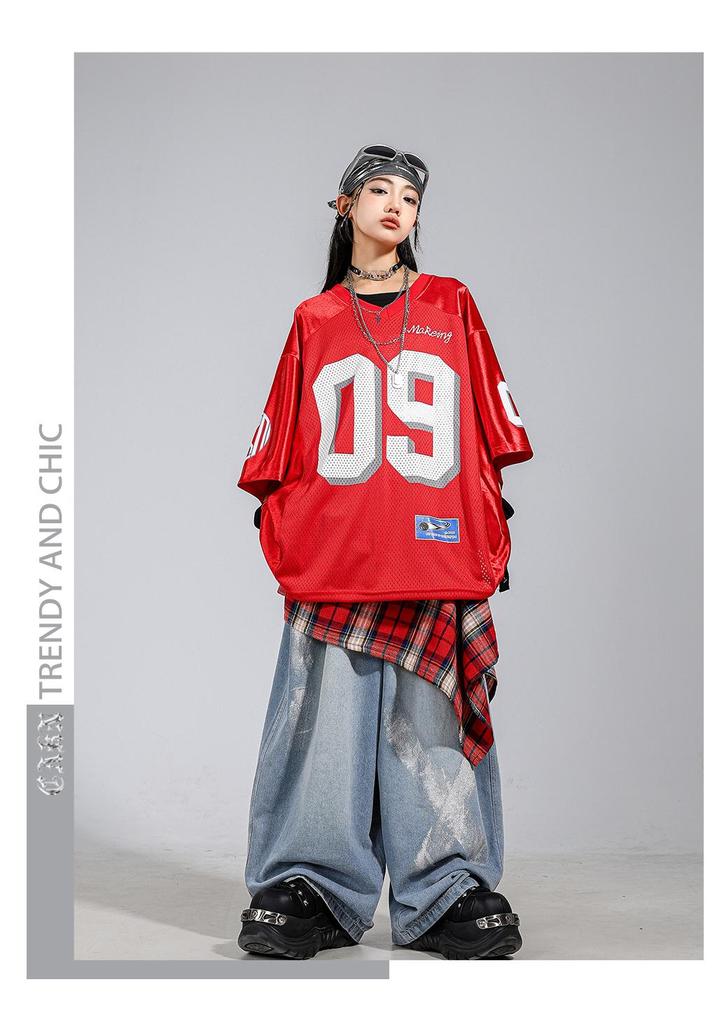 Boys' & Girls' Trendy Hip Hop Dance Outfit Set – Street Style Performance Wear for Kids
