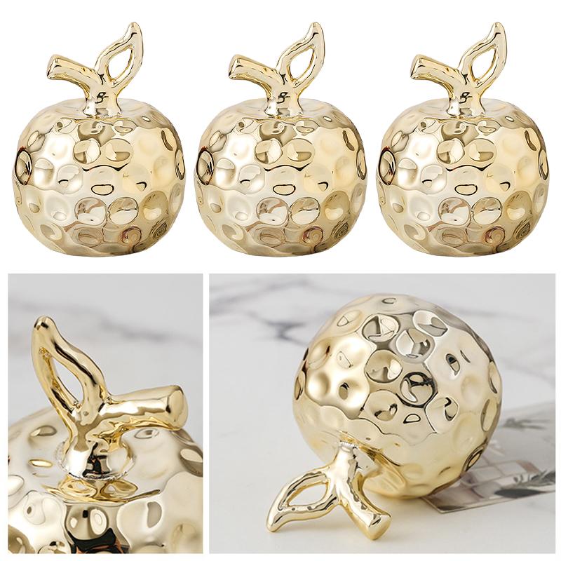 Ceramic Apple Desktop Decoration Fashionable and Simple Ceramic Home Furnishings Exquisite Gifts