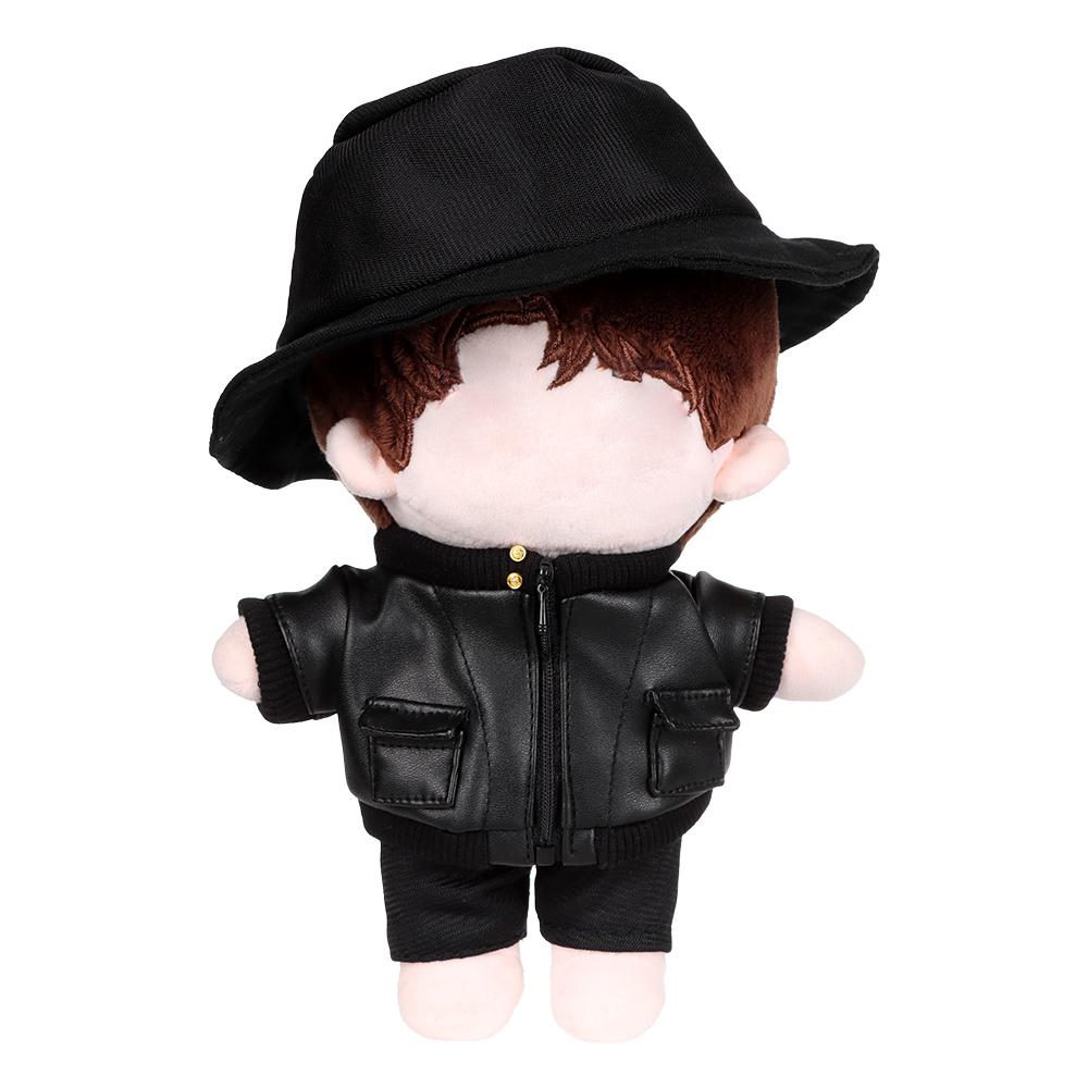 BJD Dolls Jeans Shorts Outfits Winter Top Coats For 15~20cm Doll Handmade Jacket Pants Doll Clothes