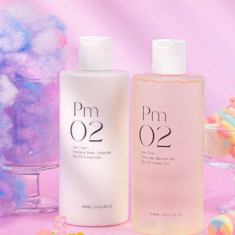 Am:Tree Pm02 Sweet Day Perfume Body Ampoule Fruity Floral Body Lotion 300ML