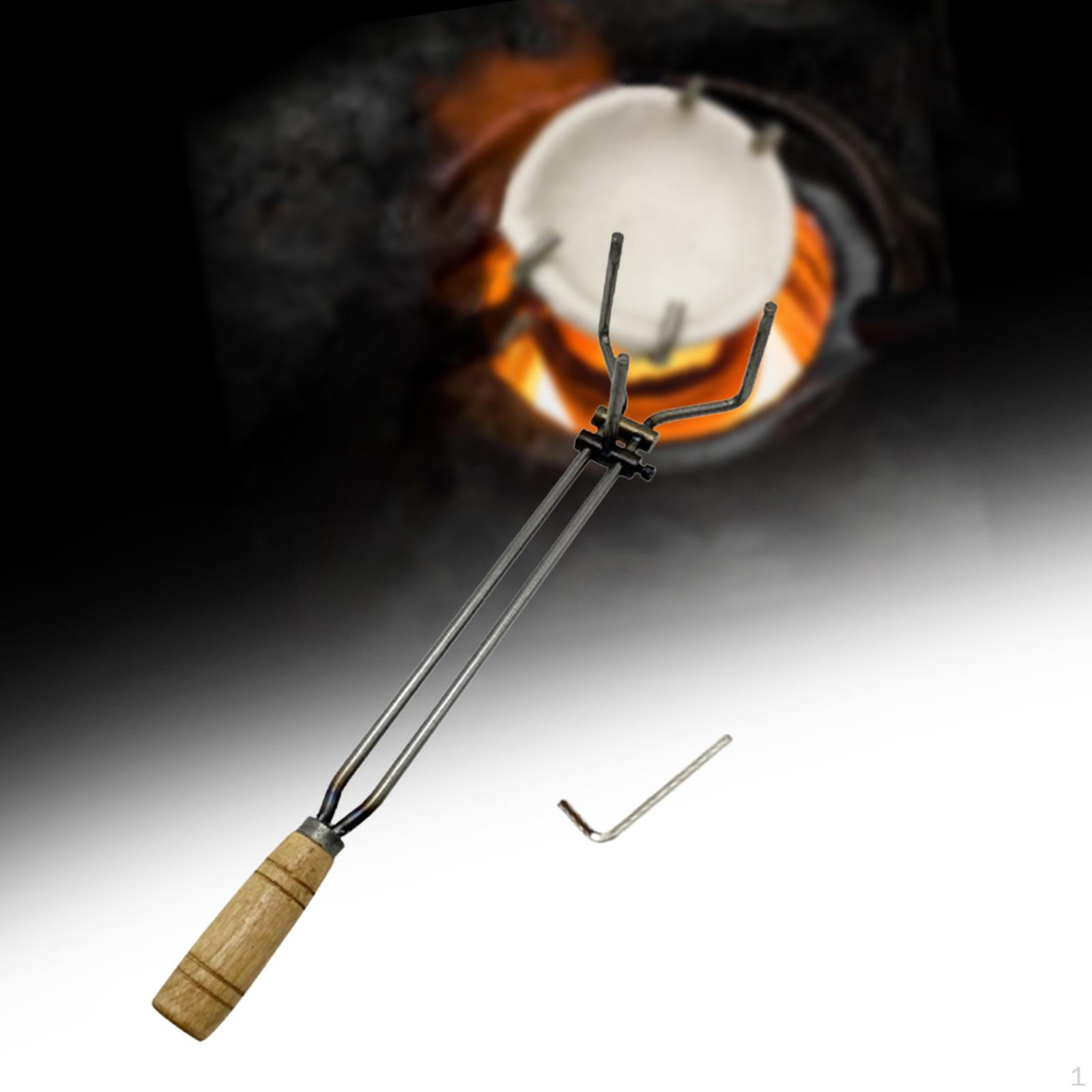 

Тигельные щипцы Керамическая чаша Литейная машина с держателем ключа Length 45cm