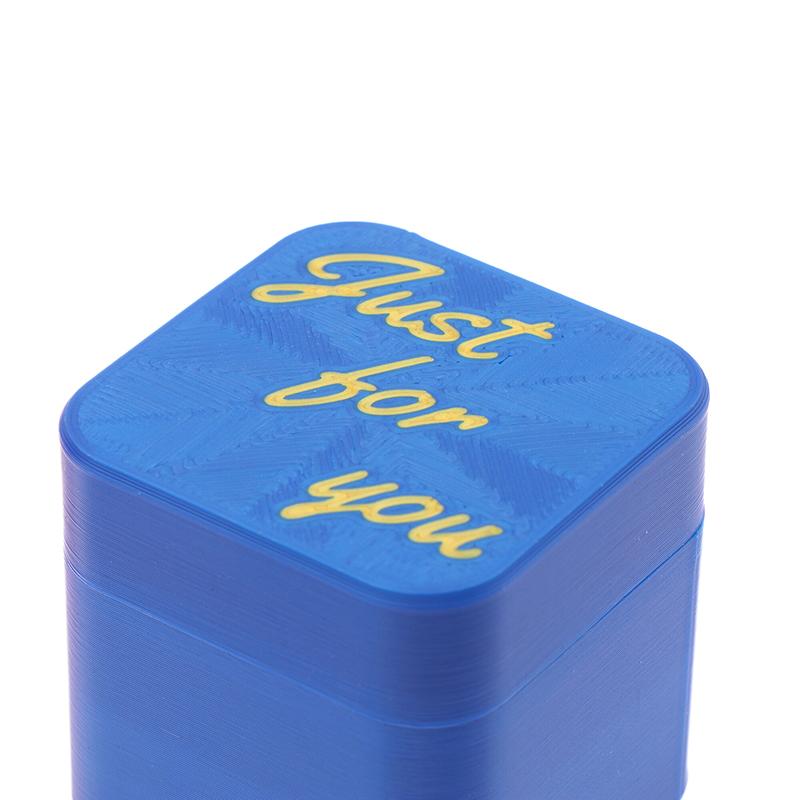 1 Bucată Imprimare 3D Deget Mijlociu Cutii Cadou de Crăciun Deget Mijlociu în Cutie Artizanat Decorativ Creativ Amuzant Joc de Familie Cadou Jucărie