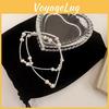 Layer Luxurious Double Pearl Necklace Bracelet For Women With Design Geometric