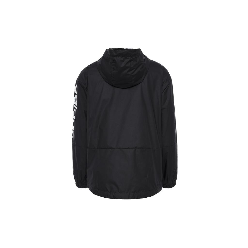 adidas Dámská základní oversized větrovka s logem Černá H07842