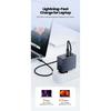 Toocki LED Light USB C to Type C Cable for iPhone 15 Pro Samsung 1/2/3/5Pack TPE 100W Fast Charging USB C Data Cord for Oneplus