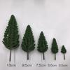 Green Cherry Palm Pine Forest N Architectural Tree Miniature 30 [DauStage] Blossom, Bamboo, Trees, Willow, Model, Gauge, Diorama, Railway, (23cm