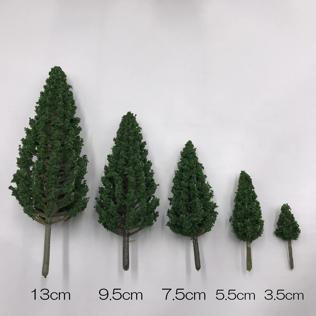 Green Cherry Palm Pine Forest N Architectural Tree Miniature 30 [DauStage] Blossom, Bamboo, Trees, Willow, Model, Gauge, Diorama, Railway, (23cm