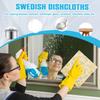 8Pcs Swedish Dishcloths Reusable Dish Cloth Absorbent Kitchen Dish Rag Non Scratch Kitchen Cleaning Cloth for Washing Dishes