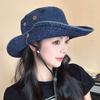 Spring/Summer Western Cowboy Fisherman's Hat Unisex Retro Casual Sun Hat—Versatile for Hiking Sun Protection and Fishing