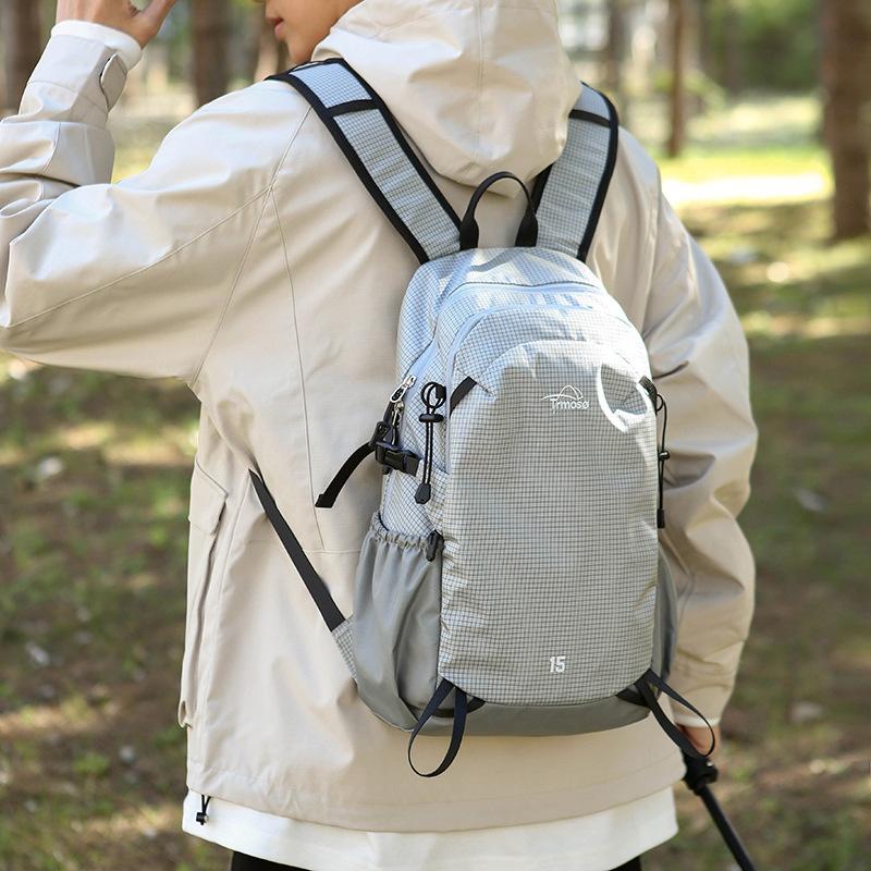 Schoolbag Contrasting Color Outdoor Backpack Large Capacity Portable Travel Commuter Travel Backpack Casual Versatile Lightweight Sports Bag