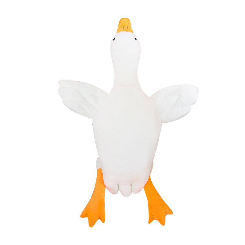 Cartoon Big Goose Plush Pillow - Children's Soothing Duck Doll, Student Birthday Gift
