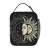 Mysterious Sun And Moon Insulated Lunch Bag for Kids School Cooler Thermal Food Box Tote Portable Lunch Boxes Container