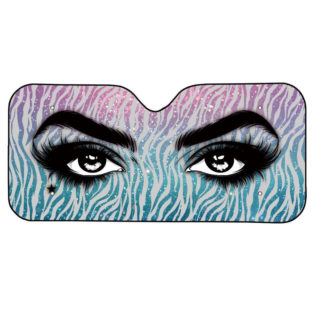 Universal Customizable One-Piece Car Windshield Sunshade