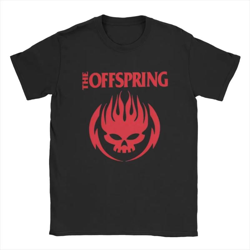 Punk Rock Band The Offspring Fun Tshirt Summer Trend Fan Enthusiast Printed Top Street Style