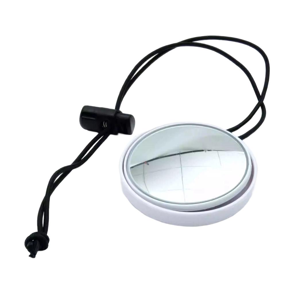 Diving Rearview Mirror Full Rear View Adjustable Strap Sidemounted Jackets Clip Small Swimming Mirror Easy to Use