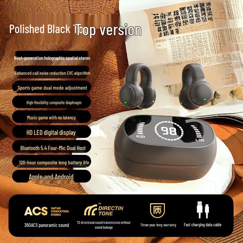 M76 Open-ear Air Conduction Wireless Bluetooth Sports Headphones