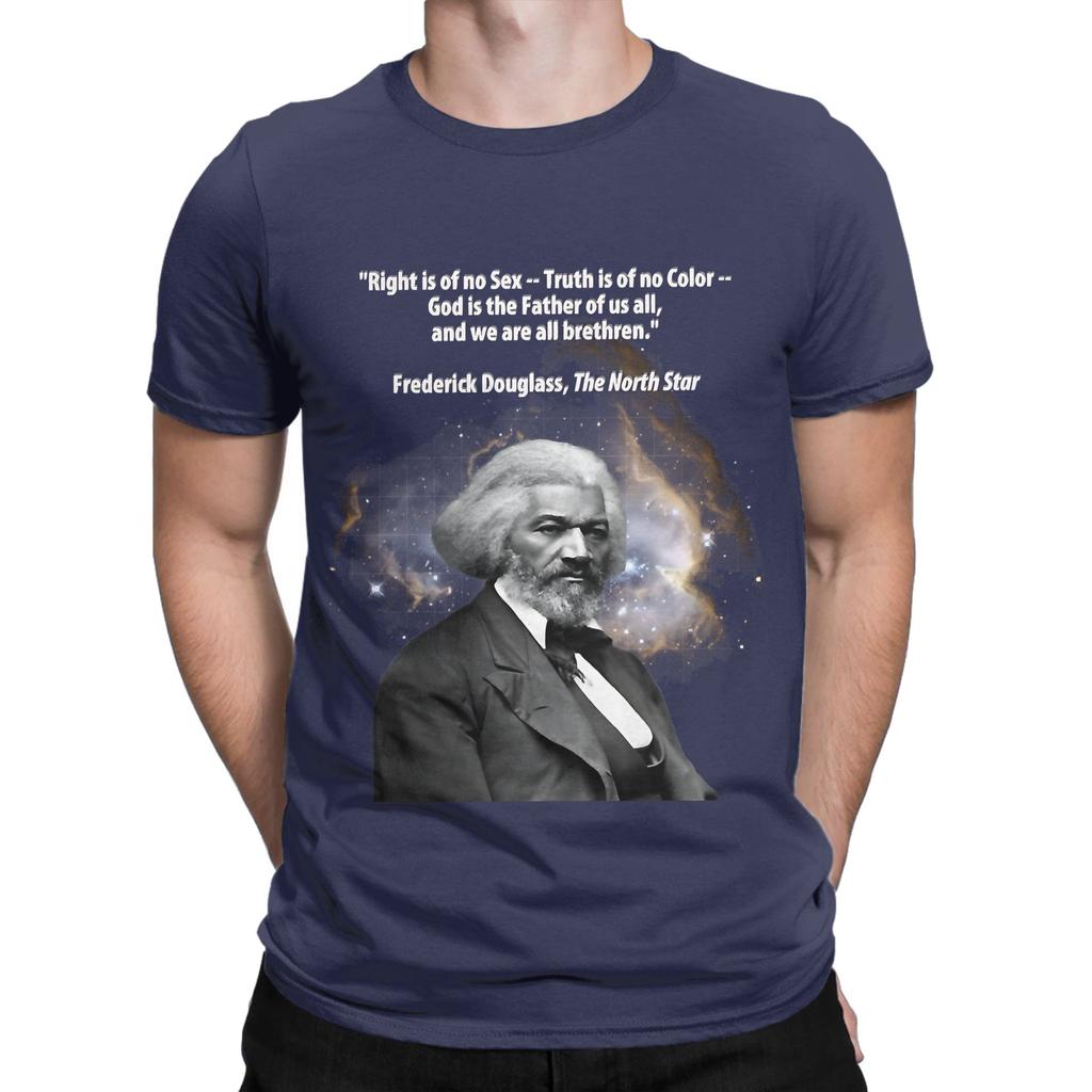 Frederick Douglass Art Poster Graphic 100 Cotton TShirt Frederick Douglass Tops Tees For Unisex