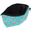 Kosmetik-Organizer-Tasche mit Flamingo-Druck zur Aufbewahrung 1 Stück Tragbare Make-up-Tasche