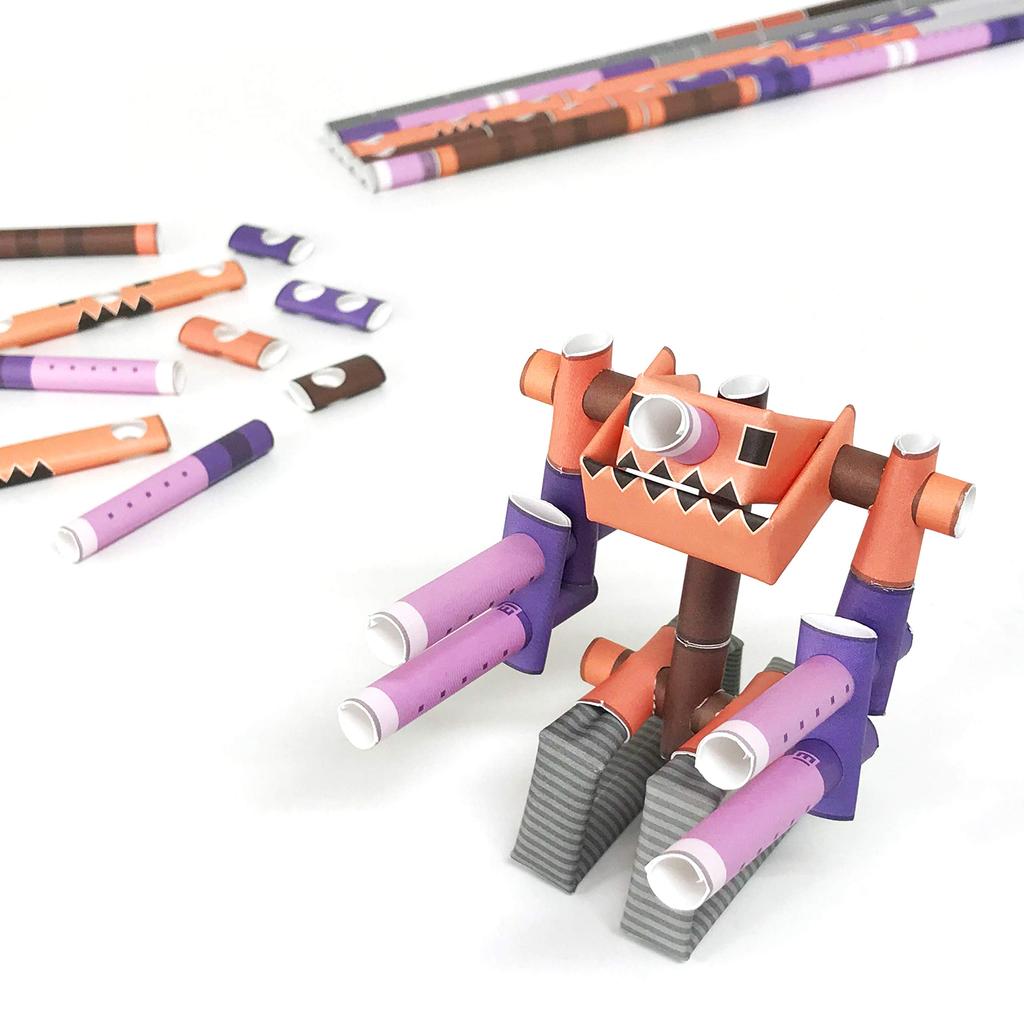 PIPEROID Classics Kanonenbulle Ein Papierbastelset, das von Grundschulkindern bis zu Erwachsenen Spaß macht. Perfekt für Jungen und Mädchen, die lieben