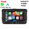 Universal Android 13 Car Radio Carpaly For VW Volkswagen Golf 5 Seat/Skoda/Passat/Polo Autoradio Multimedia Player BT GPS