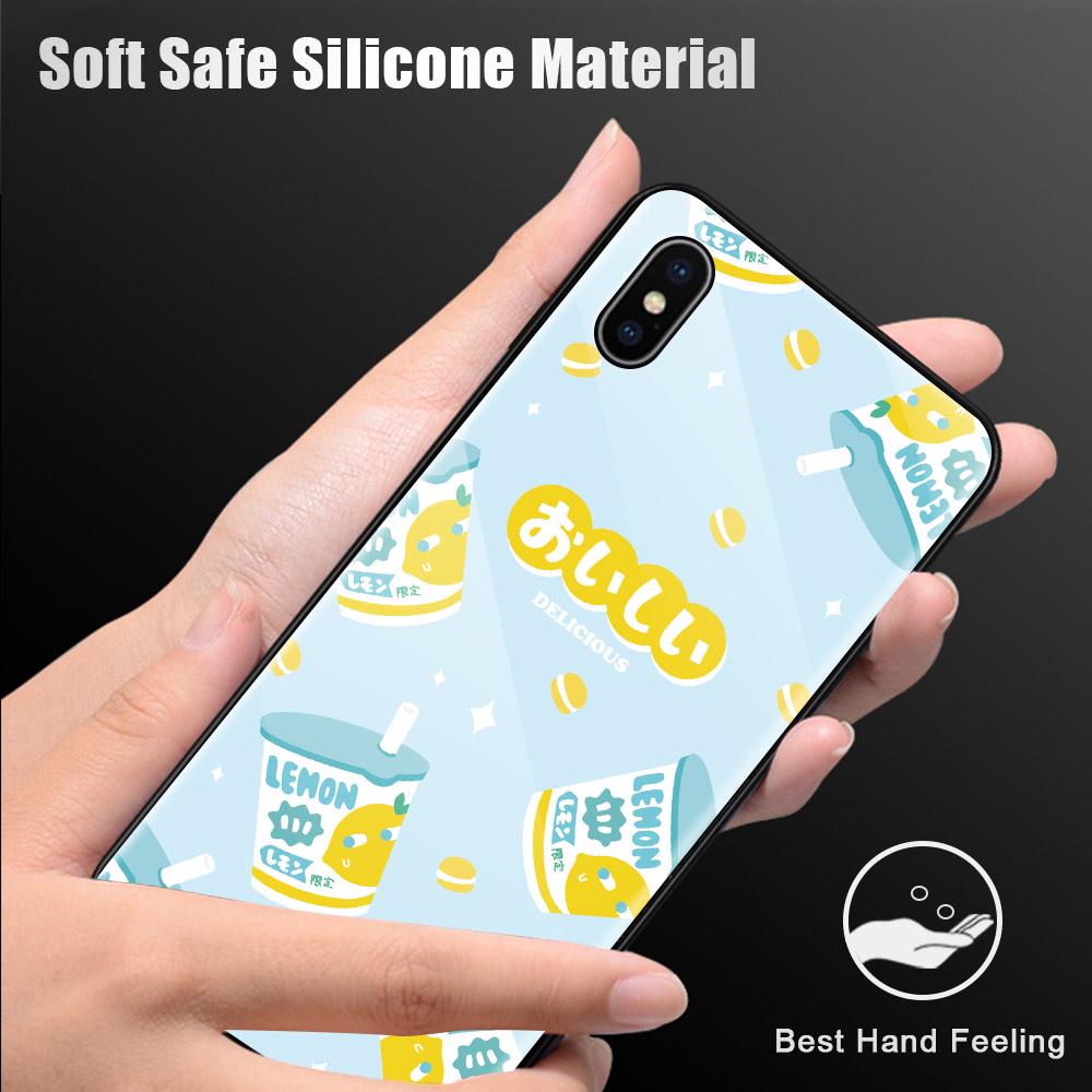Tempered Glass Phone Case For Samsung A06 A12 A16 A22 A32 A34 A53 A56 S20FE S23 S25 iPhone 11 12 13 14 15 16 17 Soft Edge Shockproof Smooth Shell