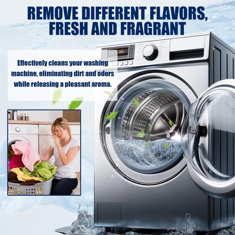 Jakehoe Washing Machine Cleaning Tablets Drum Water Tank Cleaner Remove Dirt Odor Deodorant Washing Machine Clean Tablets
