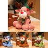 Plush Reindeer Toy Christmas Decor For Kids Birthday Gift With Pp Cotton Filling