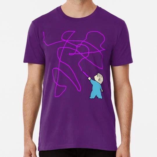 Harold And The Purple Crayon Size S to 5XL Made in the USA T-shirt M