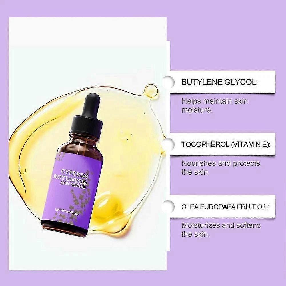 CyperGlow - Olej z šáchoru kulatého, Odstraňování chloupků olejem z šáchoru, Přírodní olej ze šáchoru