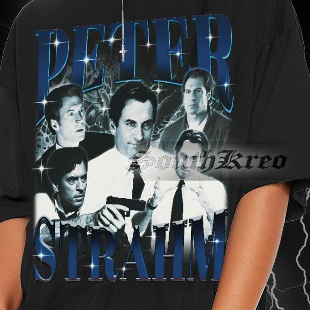 RETRO Peter Strahm Vintage Tshirt - Unisex Shirt For Man and Woman 90s