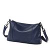 New Top Layer Cowhide Soft Leather Fashionable and Versatile Simple Multi-layer Small Bag Crossbody Bag Slanted Women's Bag