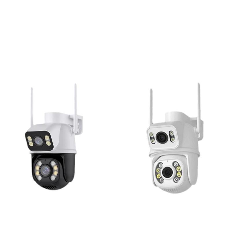 360° Dual-View Wireless Night Vision Surveillance Camera with Infrared