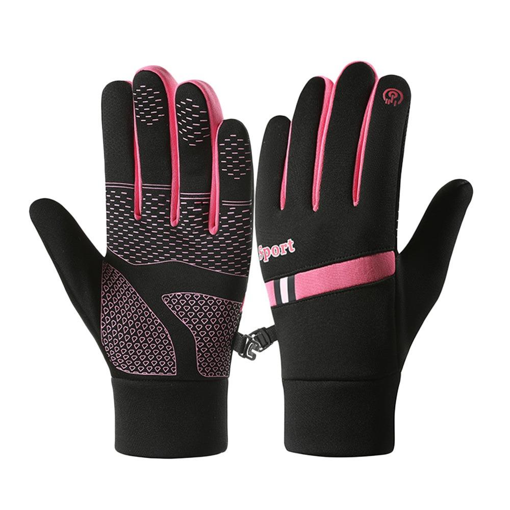 Nonslip Touchscreen Mitten Lining Fleece Cycling Gloves Fashion Winter Gloves  Outdoor
