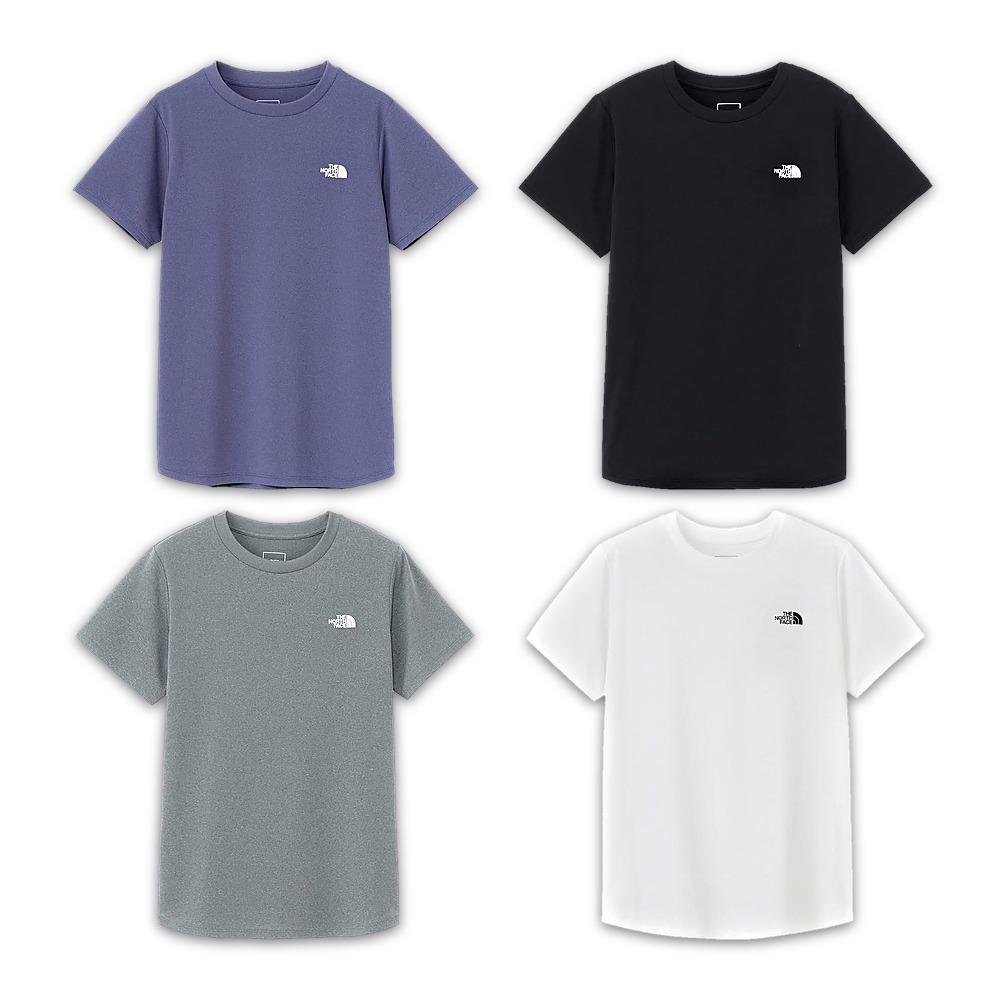 The North Face Women's S/S Simple Logo Tee Short Sleeve T-Shirt FLASHDRY NTW82674