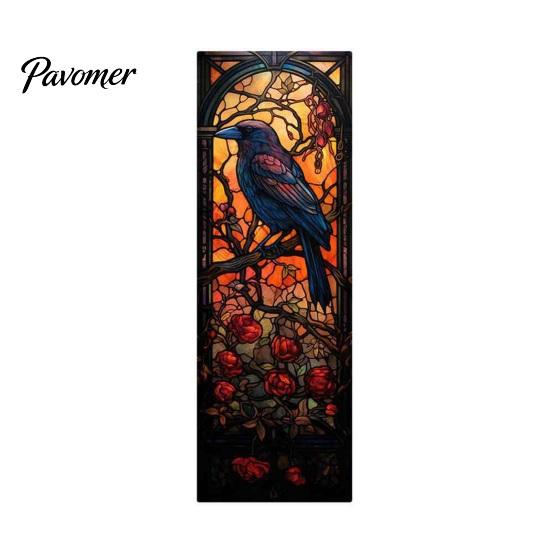 Wear-resistant Bookmark Stained Glass Flower Bookmark, Floral Acrylic Suncatcher Unique Shape Plant Book Page Marker, Gifts for Bookish, Women