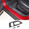 Steel Black Seat Button Handle Panel Trim For Mitsubishi Eclipse Cross 2018-2023