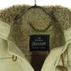 Gloverall 90s Old British Faux Shearling Lining Duffel Coat Ivory Women Used