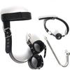 BDSM Metal Anal Hook Mouth Gag PU Leather Collar Neck To Wrist Restraints Kits Bondage Sex Toy Women Adjustable Back Handcuffs