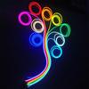 Led Flexible Silicone Neon Light Strip Set 2835 5m 12v Low Voltage 6x12 Waterproof Flexible Light