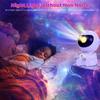 Starry Sky Astronaut Dimmable Projector: Dreamy Night Light for Bedrooms