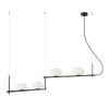 Lampa Wisząca KERNIO PND-357784-BK+W Italux