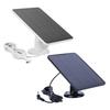 Solar Panel Video Doorbell Power Supply 5V/800mA Output IP65 Waterproof Easy To Install Single Crystal Silicon Solar Panel