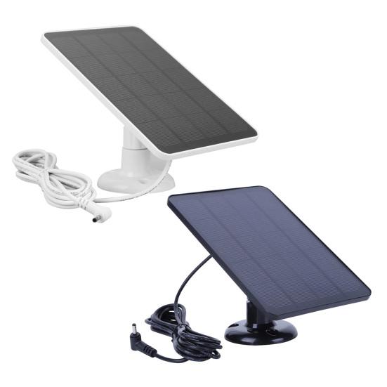 Solar Panel Video Doorbell Power Supply 5V/800mA Output IP65 Waterproof Easy To Install Single Crystal Silicon Solar Panel