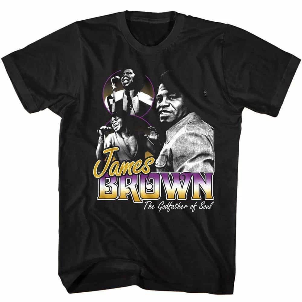 James Brown Godfather of Soul Men s T Shirt S