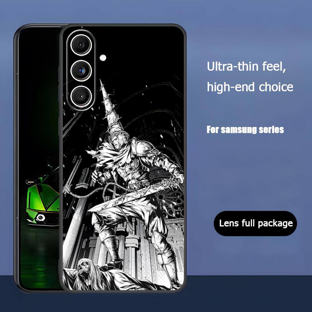 Game B-Blasphemous Popular Phone Case For Samsung Galaxy S26 S25 S24 S23 S22 S21 Plus Ultra Note20 Soft Black Galaxy S23