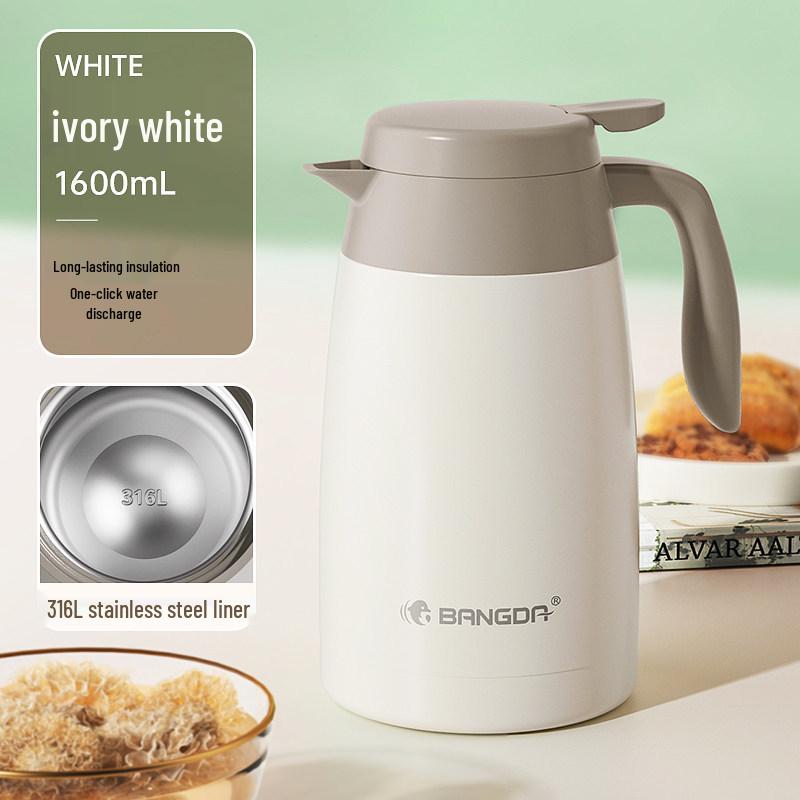 

2L Stainless Steel Thermos Flask for Home, Dorm or Student Use