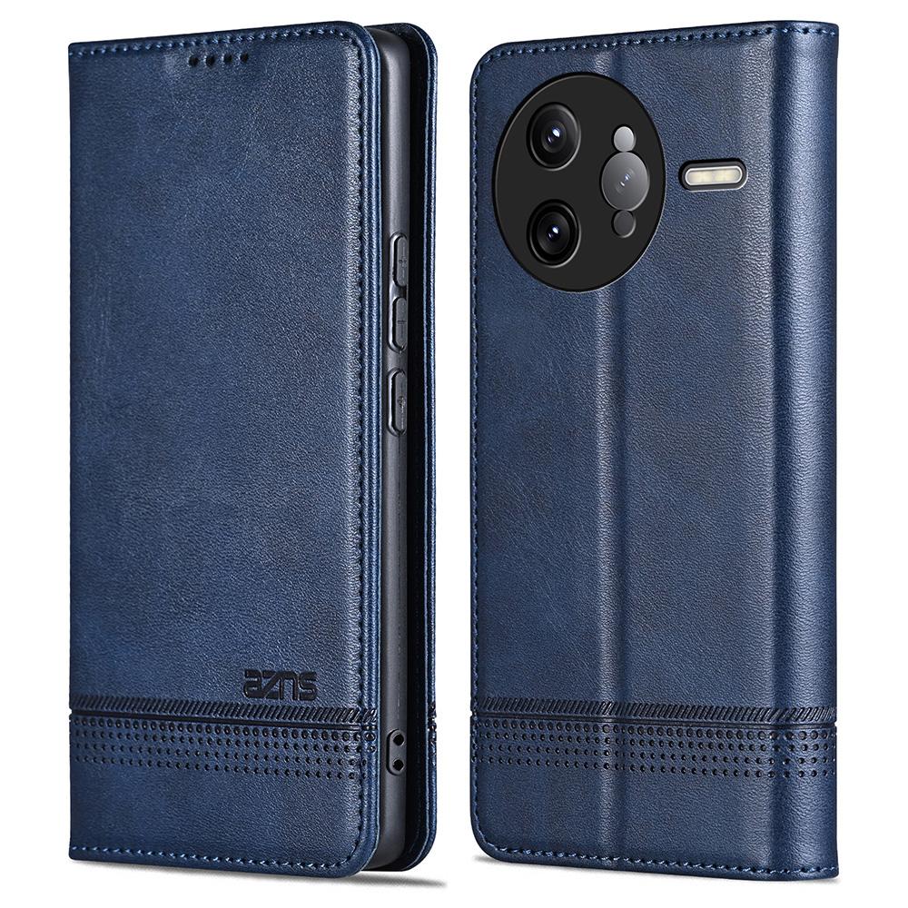 AZNS For Xiaomi Poco F7 Ultra 5G/Redmi K80 Pro 5G Case Cowhide Texture PU Leather Wallet Phone Cover