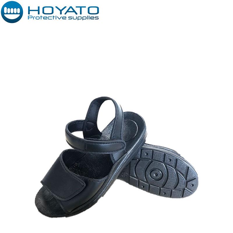 Non-slip Velcro Adjustable Breathable Sandals, Lightweight & Comfortable PU Soft Sole Work Shoes Size 44