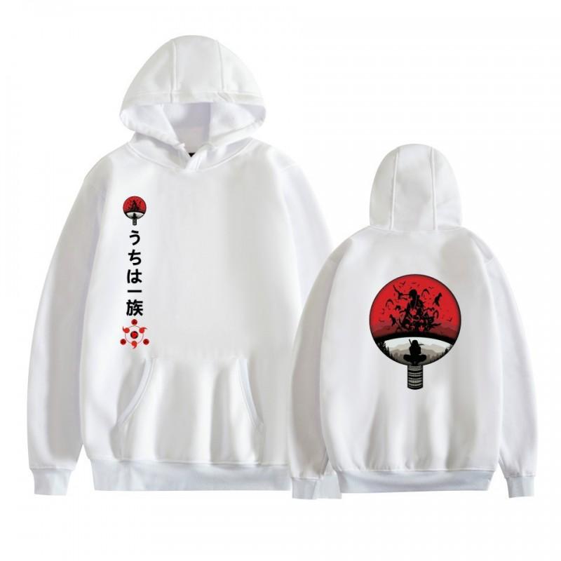 Anime Hoodie Naruto Inspired Casual Sweatshirt Teens Men Winter Warm Long Sleeve Pullover With 3D Pouch Pocket