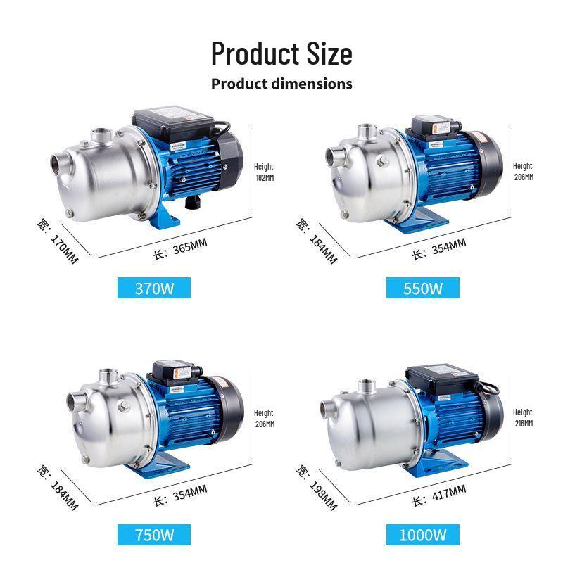 Lingxiao Stainless Steel Automatic Self-Priming Water Booster Jet Pump (BJZ Type)
